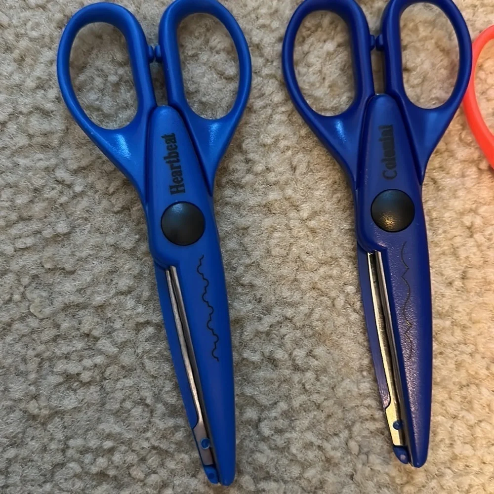 Crafting scissors set of nine
